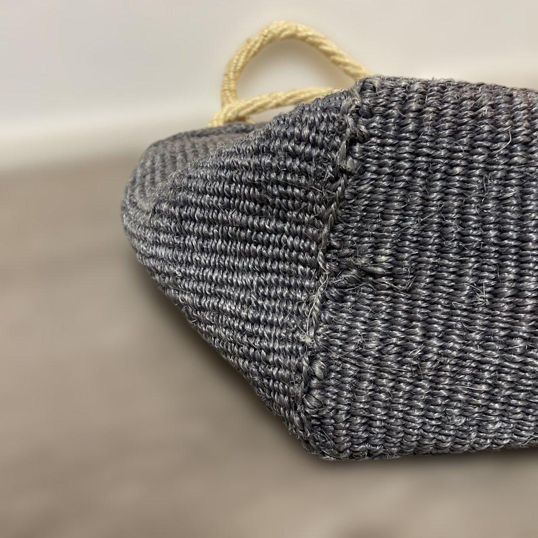 RHC グレー かごバッグ　未使用品