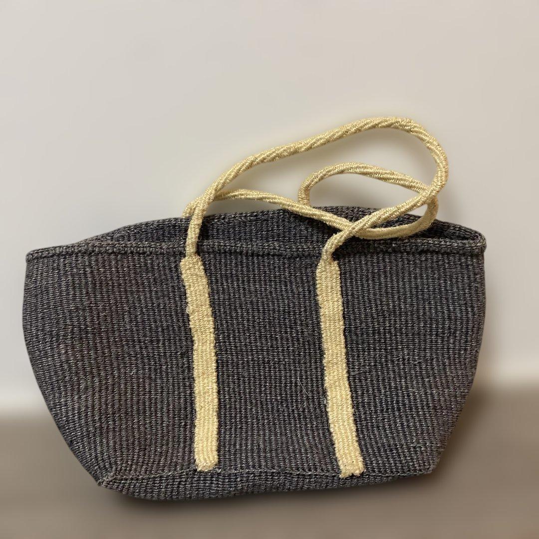 RHC グレー かごバッグ　未使用品