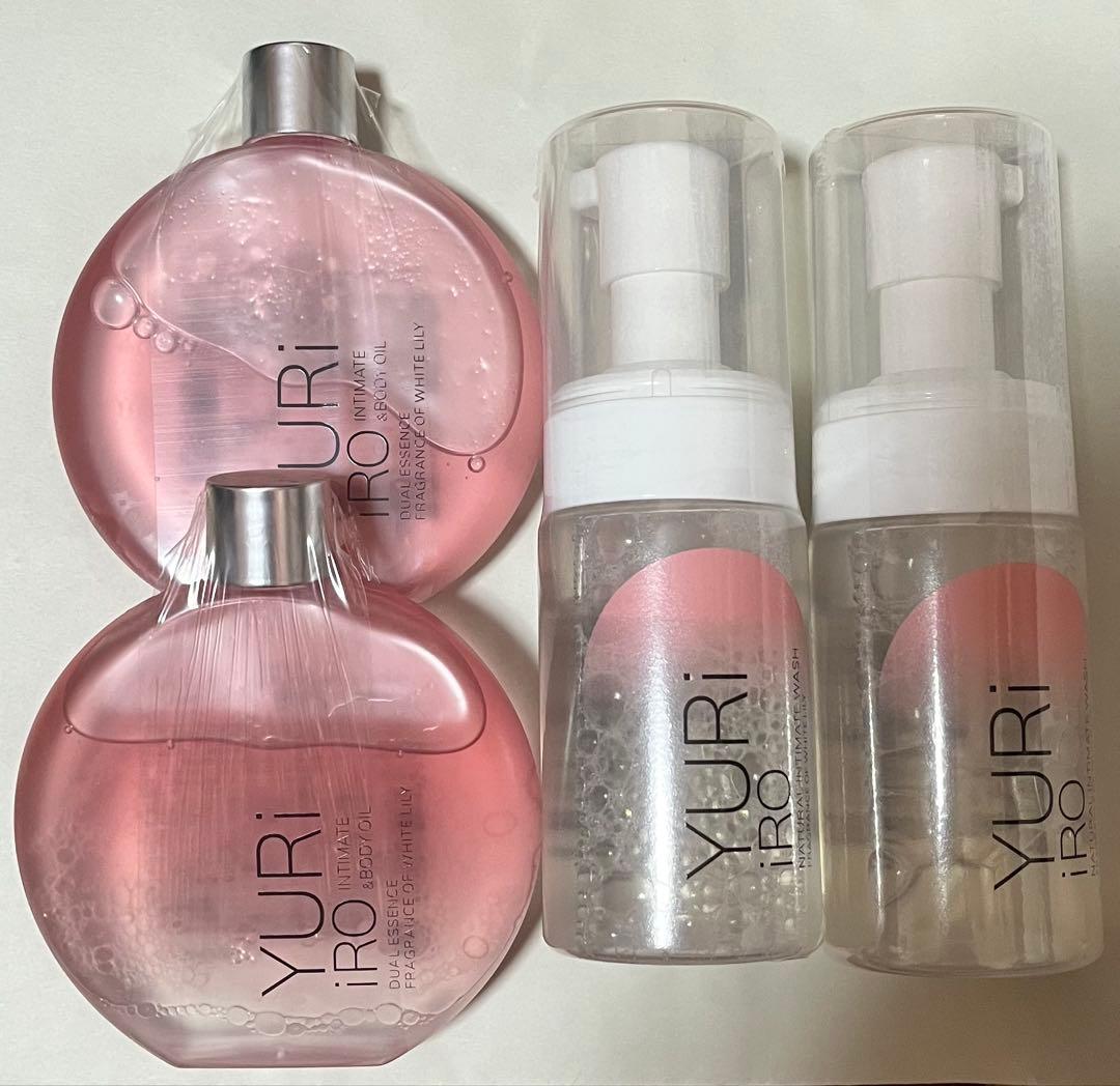 ユリイロ 2セット インティメントボディオイル&ボディウォッシュ