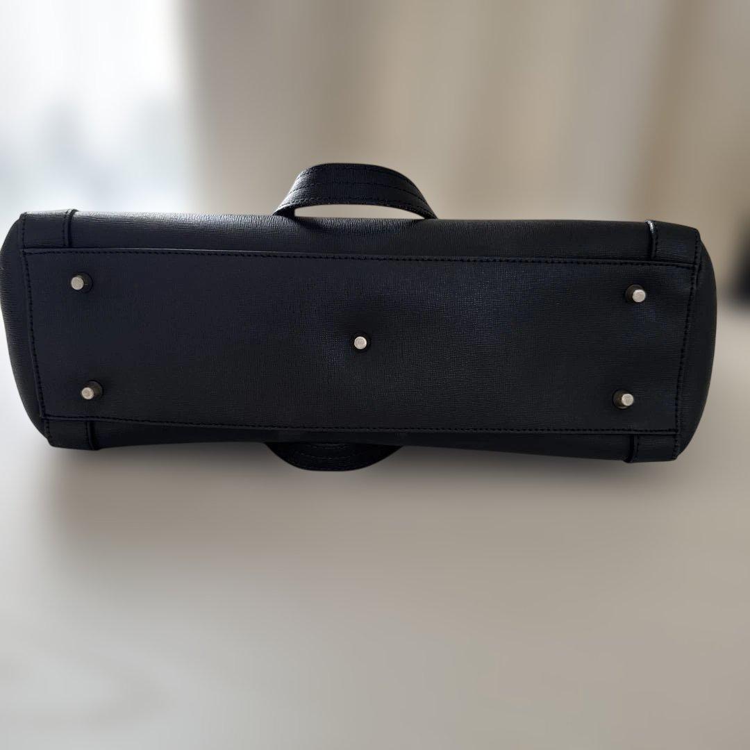 FURLAトートバッグ ブラックA4 サイズ