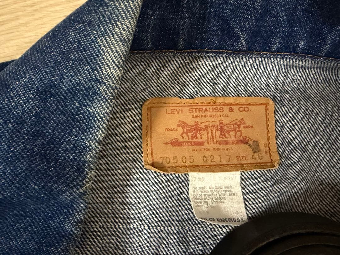 【希少70s USA製 実寸50ほど】Levi's 70505-0217