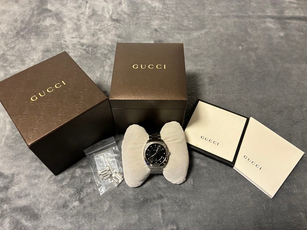 GUCCI クォーツ腕時計 ステンレス　GG2570 YA142404 ダイヤ