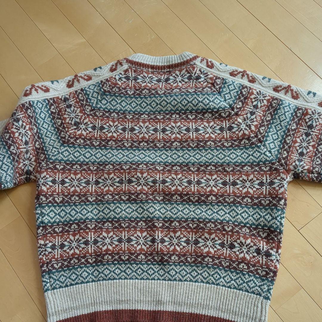 編み込みニットMEN'SBIGI