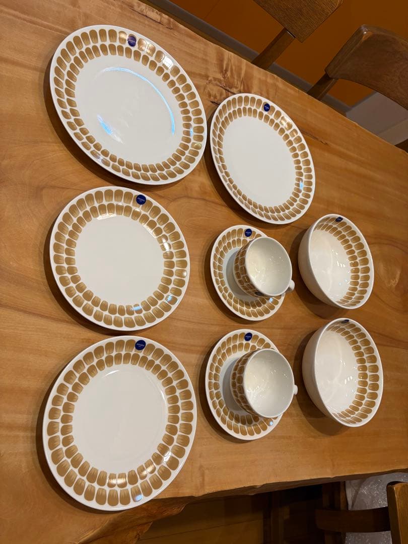 ARABIA トゥオキオ　ベージュ　食器10点セット