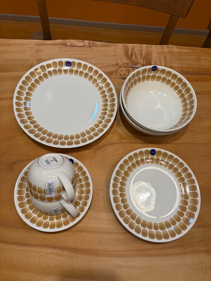 ARABIA トゥオキオ　ベージュ　食器10点セット