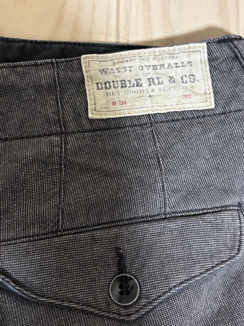 RRL GREY PINCHECK TROUSER w31 2013年製