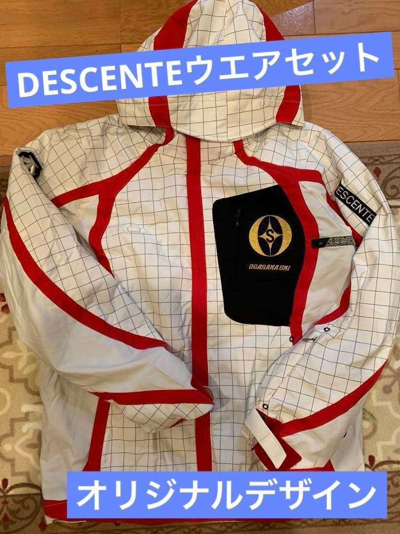 デサント×オガサカ チームウエア 上下セット M〜L相当 非売品 美品　男女兼用