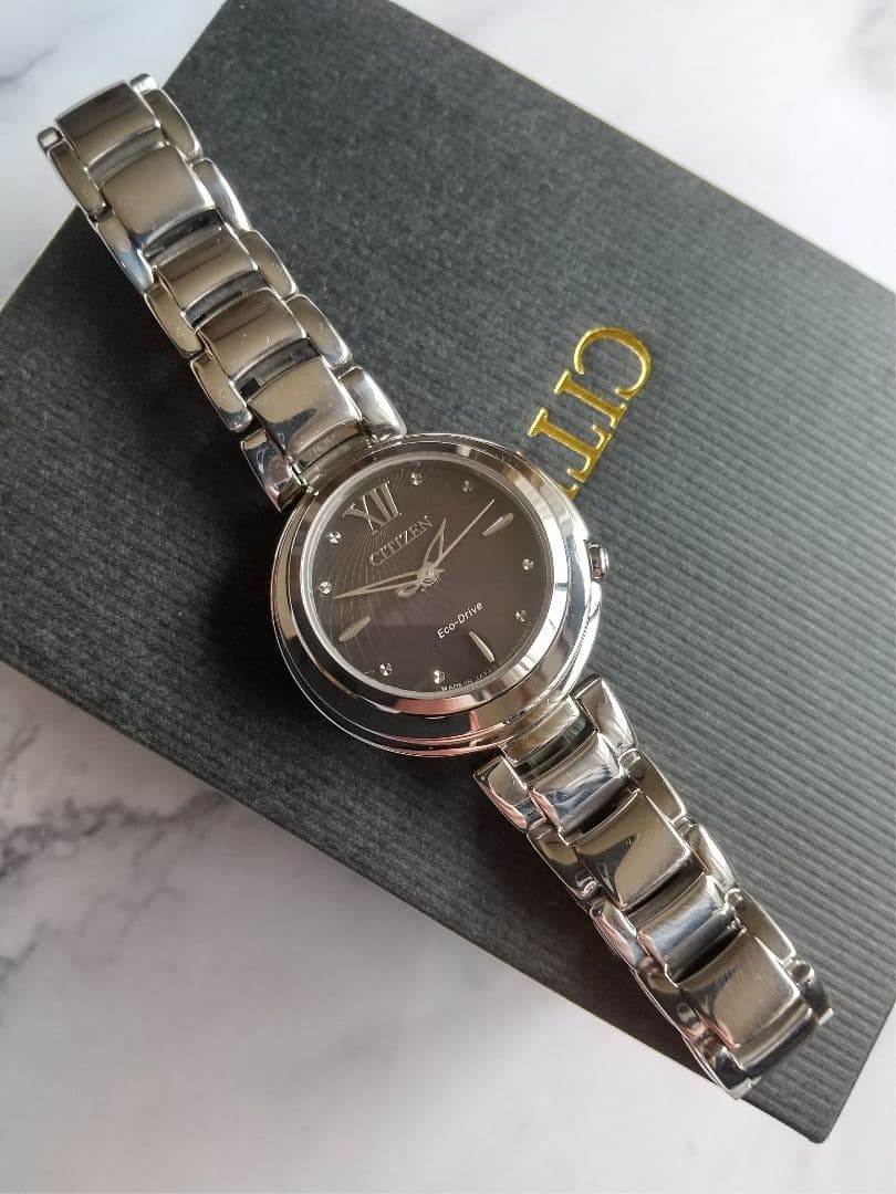 シチズン エル 腕時計 ソーラーレディース