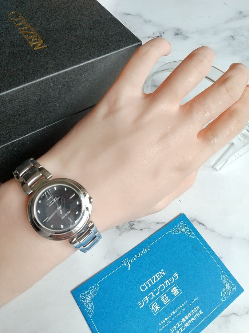 シチズン エル 腕時計 ソーラーレディース