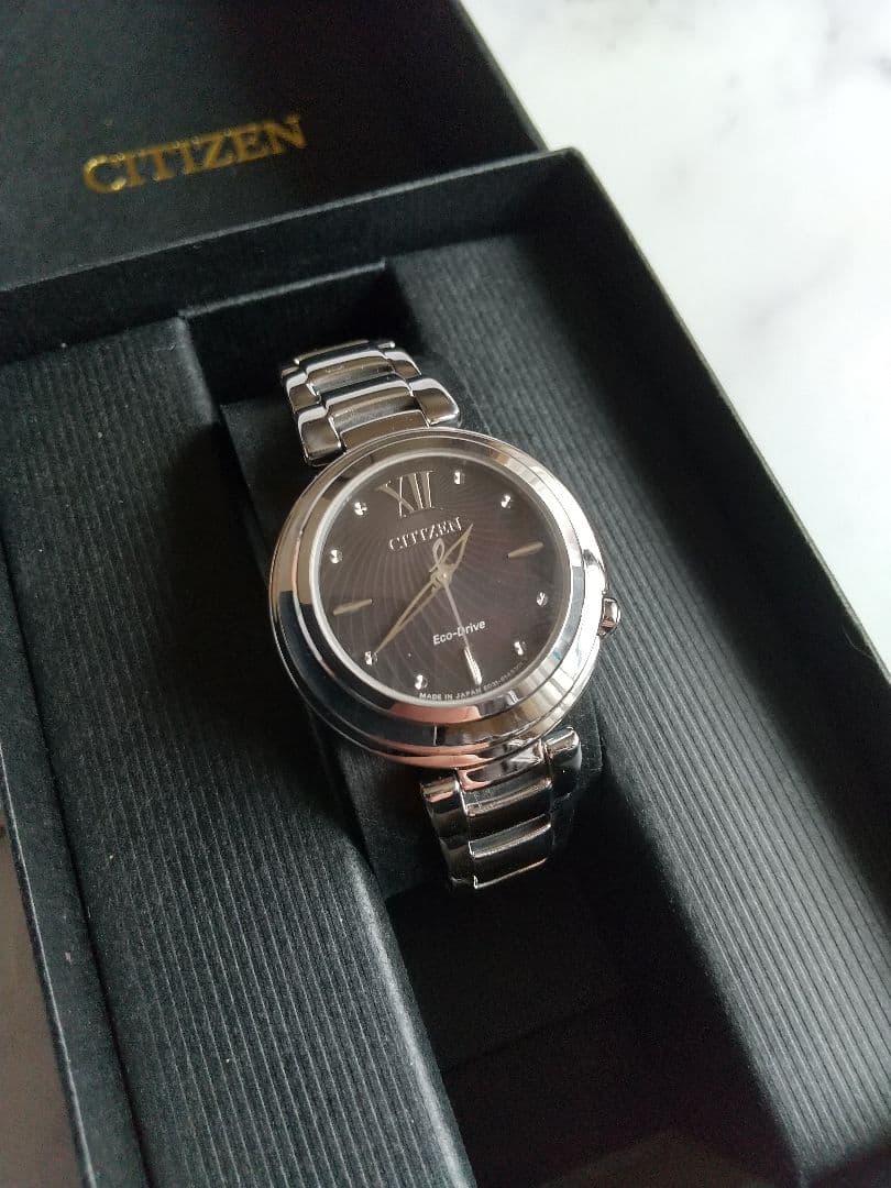 シチズン エル 腕時計 ソーラーレディース