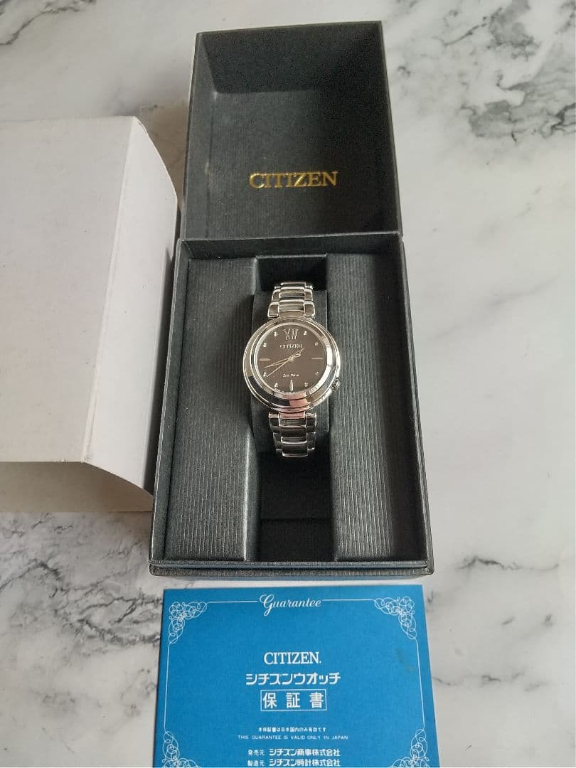 シチズン エル 腕時計 ソーラーレディース