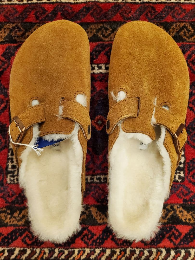 アツシ BIRKENSTOCK BOSTON shearling ミンク