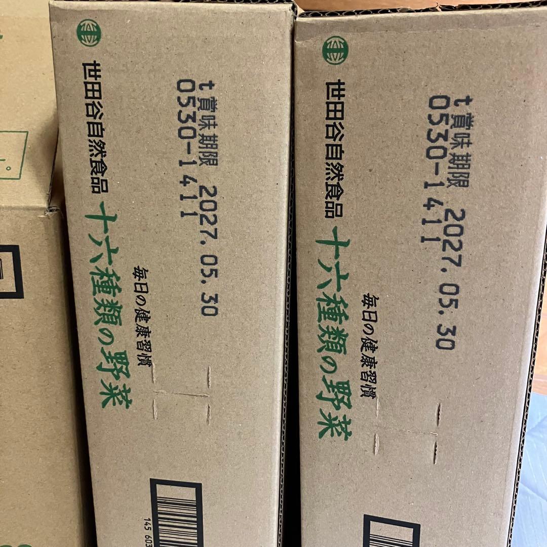 世田谷自然食品　十六種類の野菜ジュース160g×30本 ×２ケース　60本