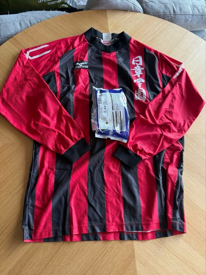 日章学園高校ユニフォームフルセット赤白