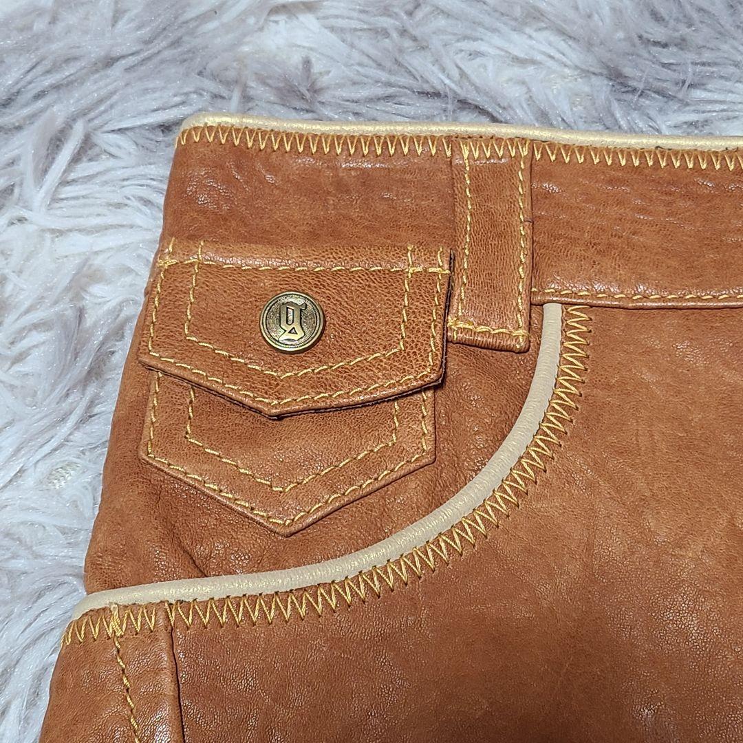 激レア✨　ガリアーノ　ラムレザー　スタッズ　スカート　ヴィンテージ　y2k