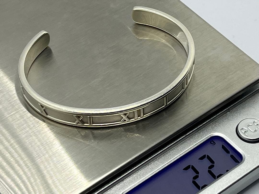 g900 美品　ティファニー　1995 アトラス　バングル　925 ブレスレット