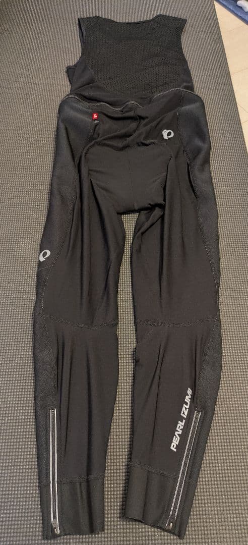 パールイズミ　ウィンドブレーク クイック ビブ タイツMサイズ
