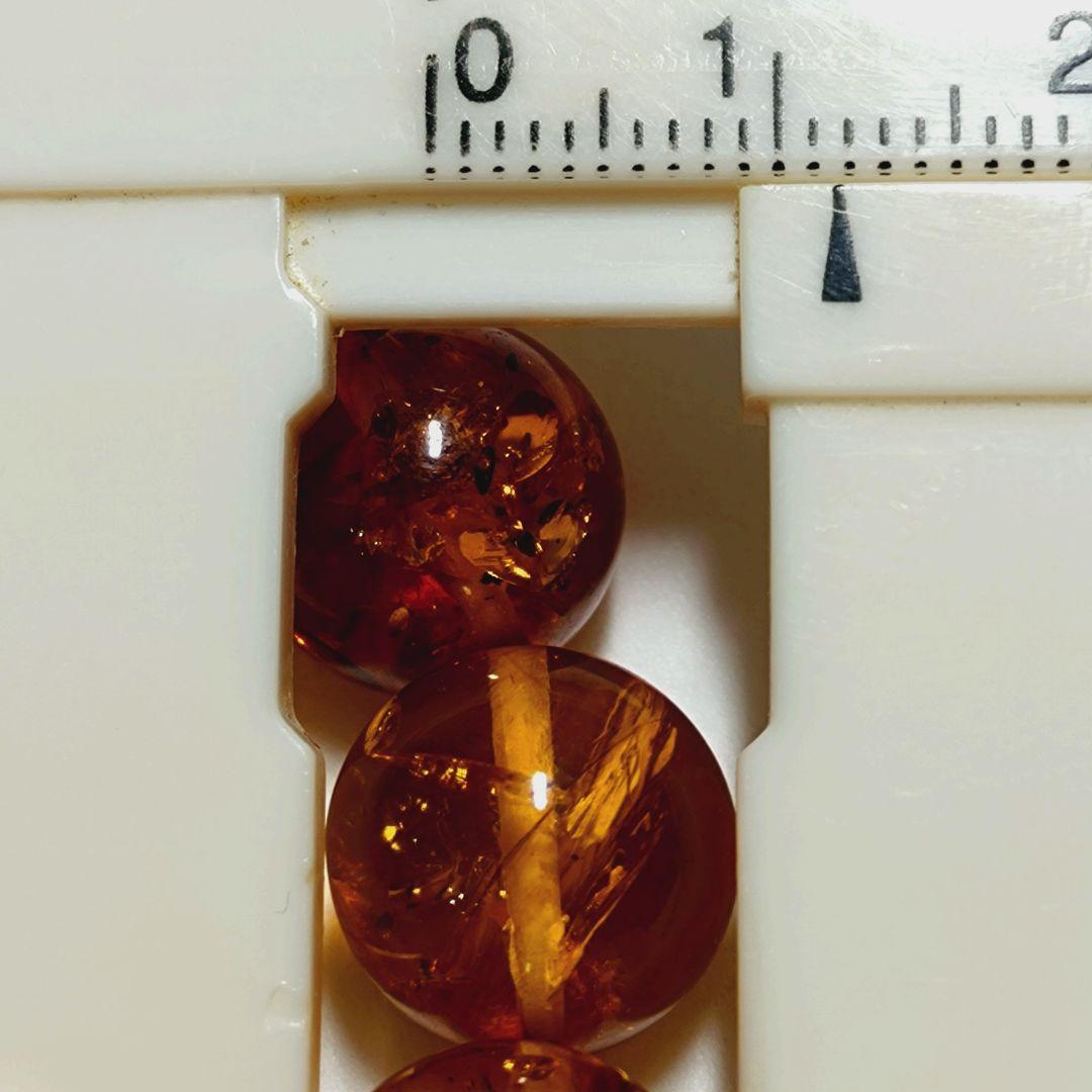 ★大粒！バルティックアンバー 12ミリ珠 ブレスレット(SA+)