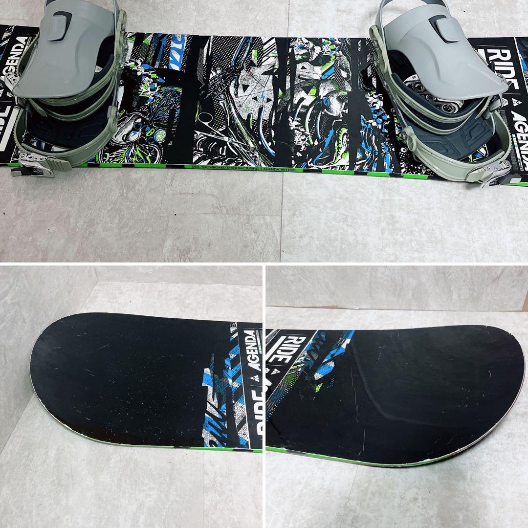 RIDE アジェンダ LSシリーズ メンズ　スノーボードセット　NO.07