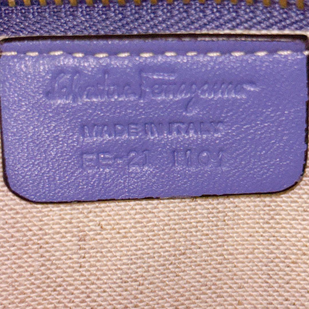 極美品 フェラガモ ハンドバッグ スタジオボックスバッグ カゴバッグ ガンチーニ