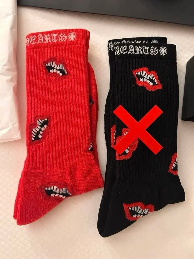 【新品未使用】Chrome Hearts MattyBoy ソックス 赤