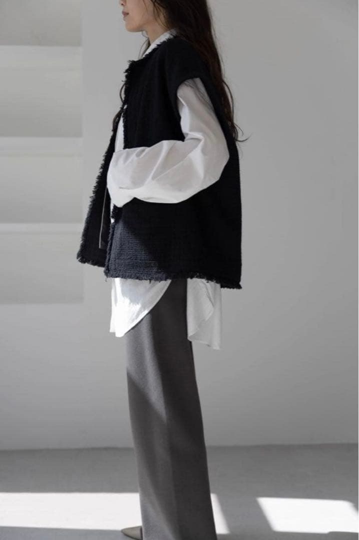 MIE　na.e ツイードジレ　ベスト