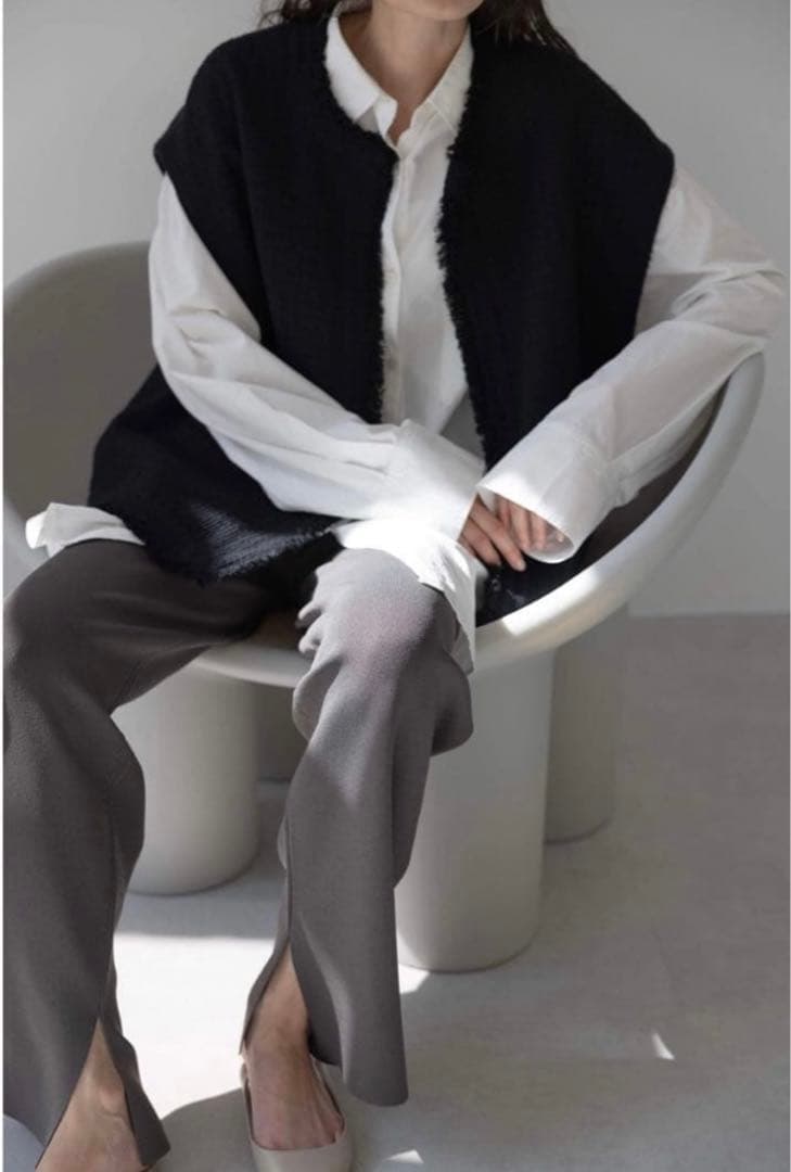 MIE　na.e ツイードジレ　ベスト