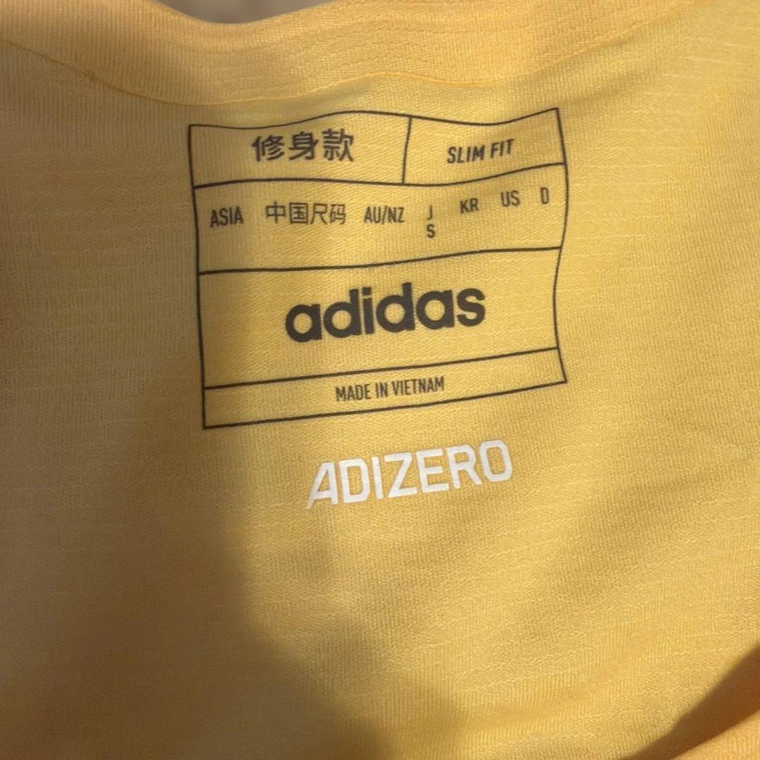 adidasADIZERO シングレット2色セット S