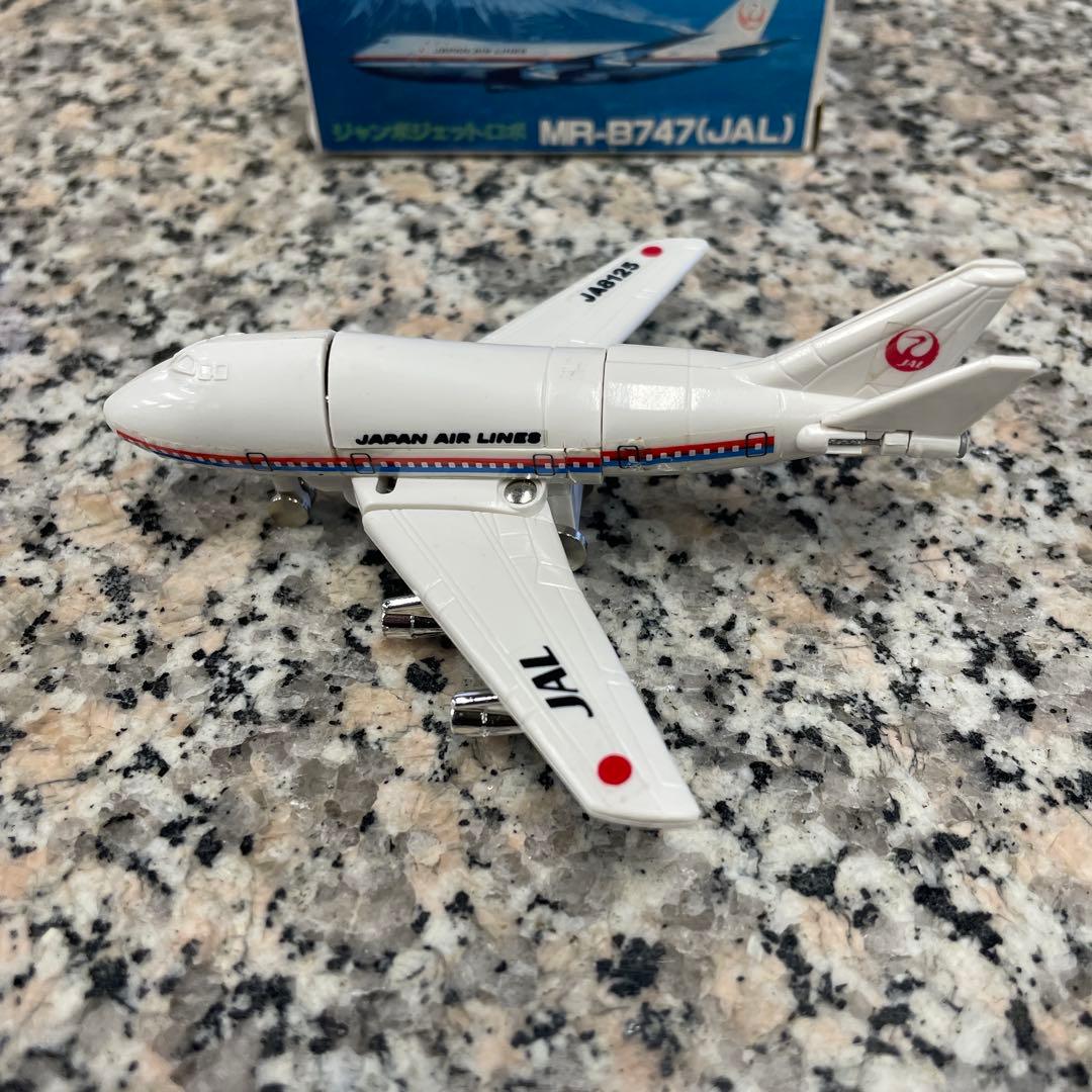 ★JAL 非売品 ジャンボジェットロボ MR-B747 バンダイ マシンロボ格安
