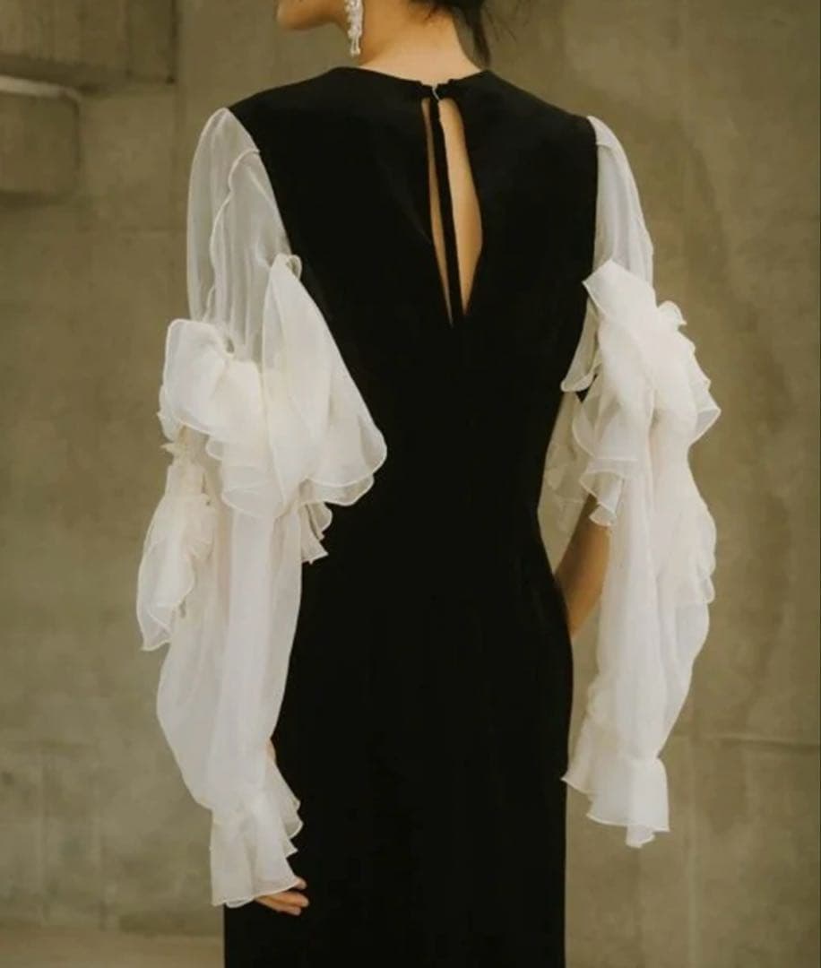 スーツ・フォーマル・ドレス KnuthMarf 2way chiffon docking one piece