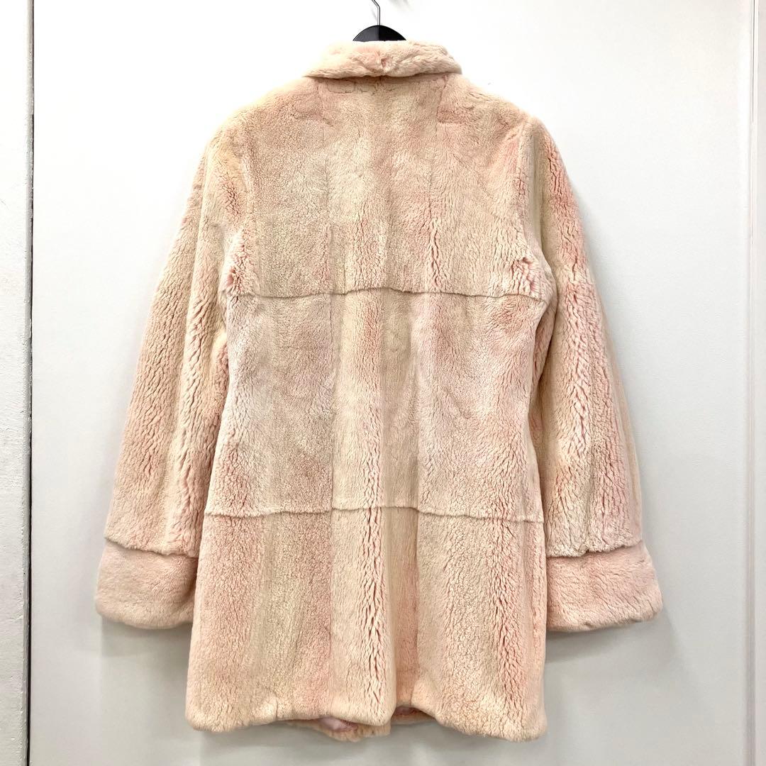 NORTH BEACH ノースビーチ ミンク ファー 毛皮 コート ピンク 韓国