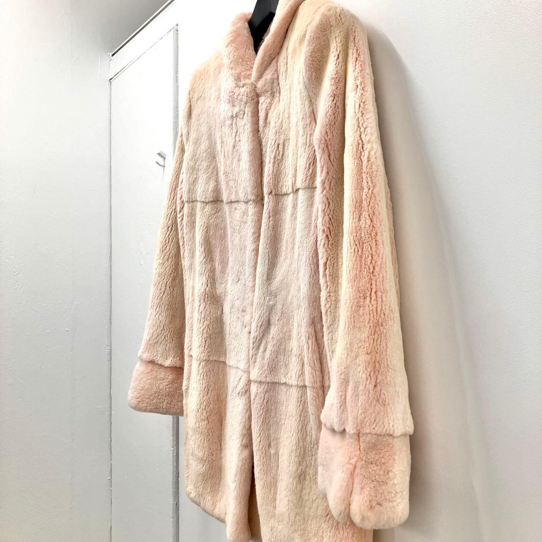 NORTH BEACH ノースビーチ ミンク ファー 毛皮 コート ピンク 韓国