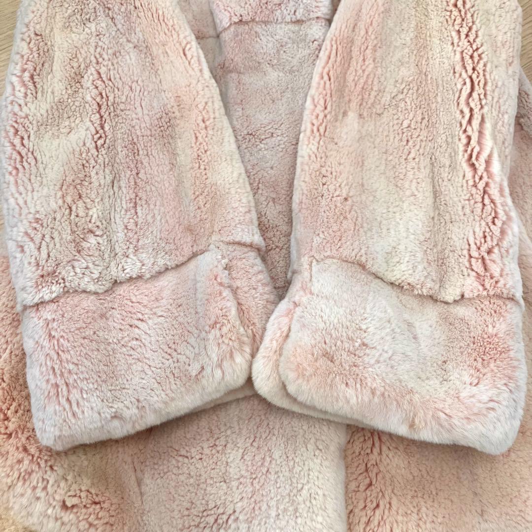 NORTH BEACH ノースビーチ ミンク ファー 毛皮 コート ピンク 韓国