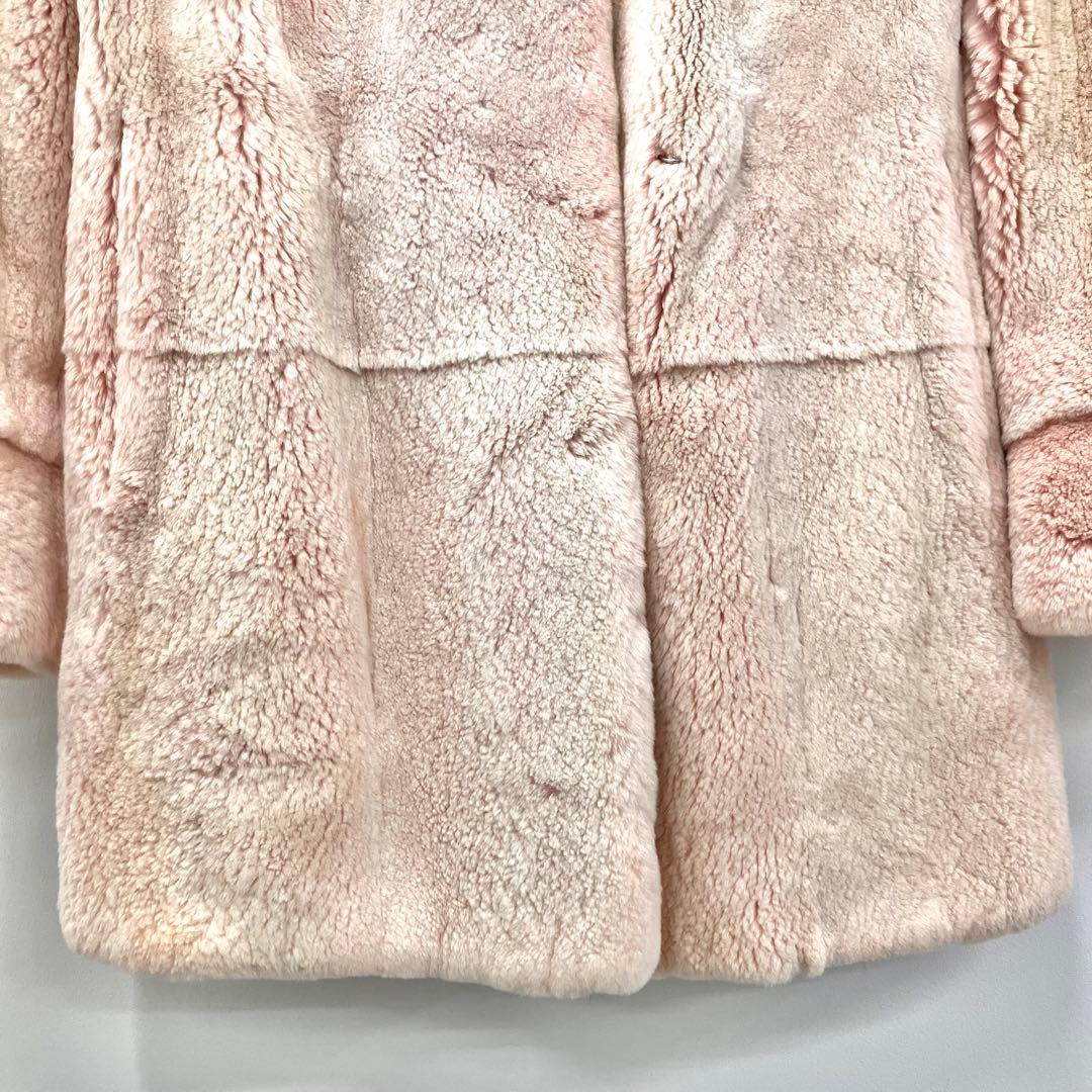 NORTH BEACH ノースビーチ ミンク ファー 毛皮 コート ピンク 韓国