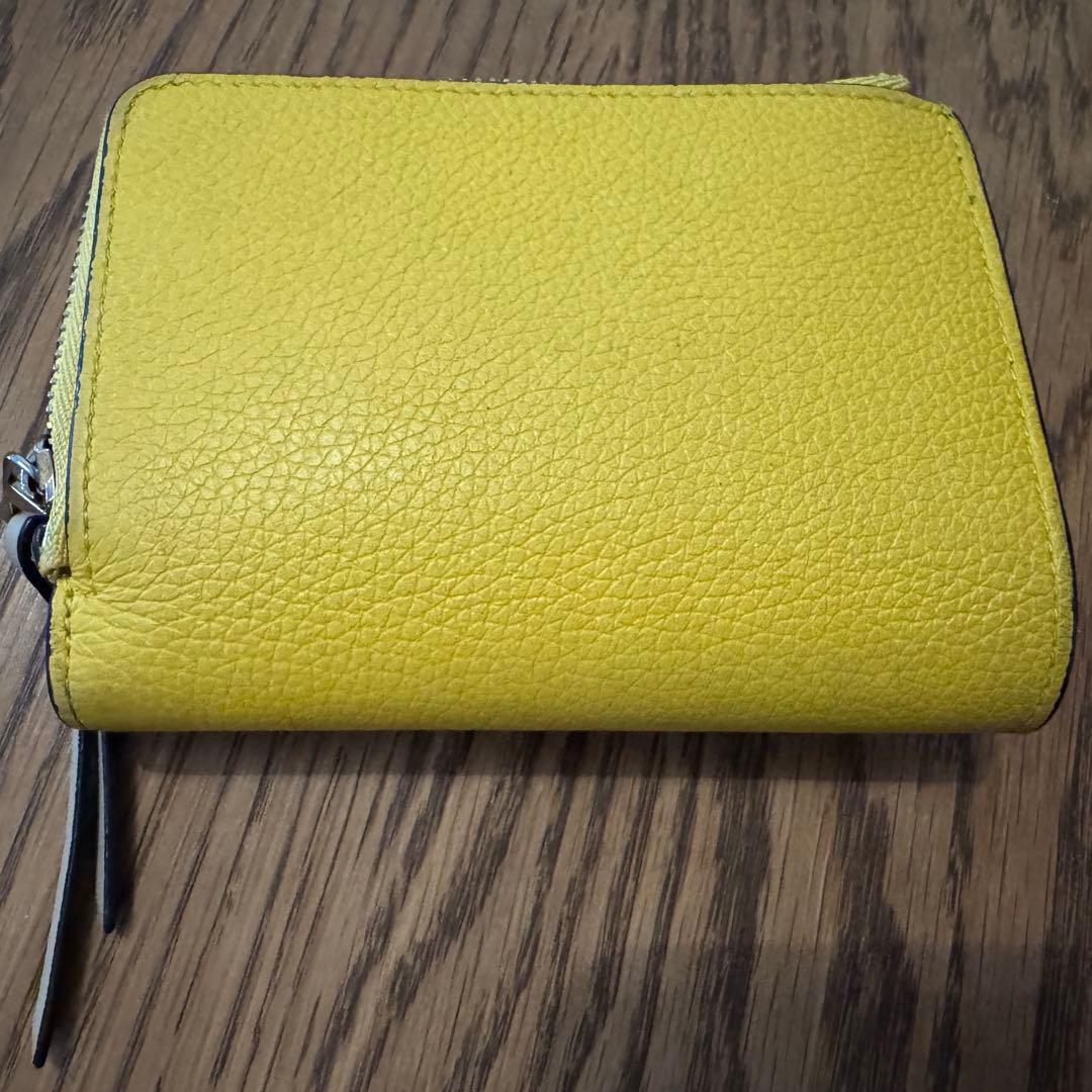 LOEWE イエロー 二つ折り財布