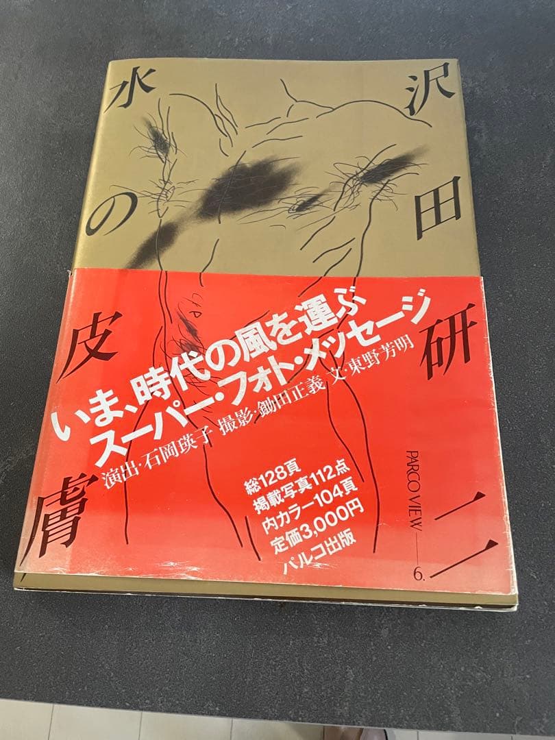 沢田研二写真集「水の皮膚」