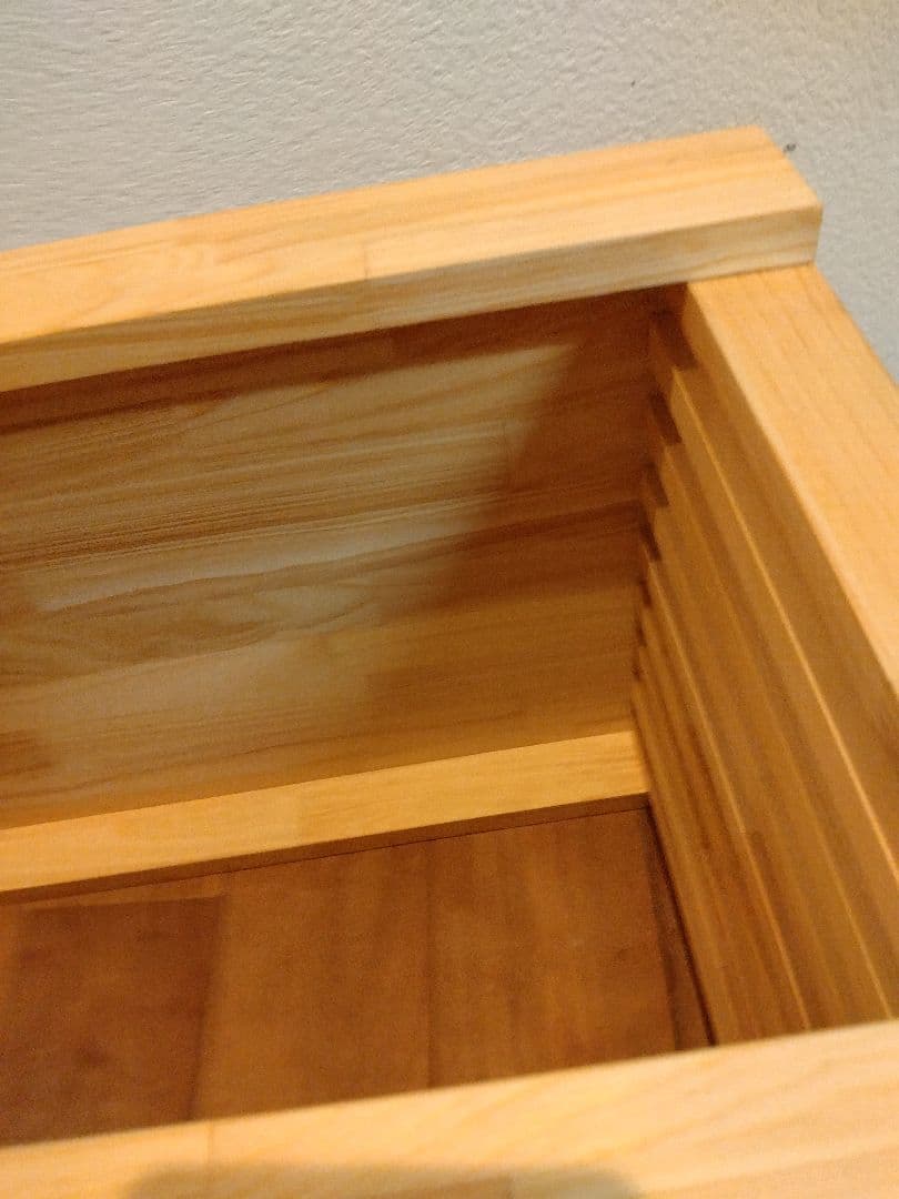 木製　ハンドメイド　オーダー　ロの字　水槽台　アクアラック　棚　シェルフテレビ台