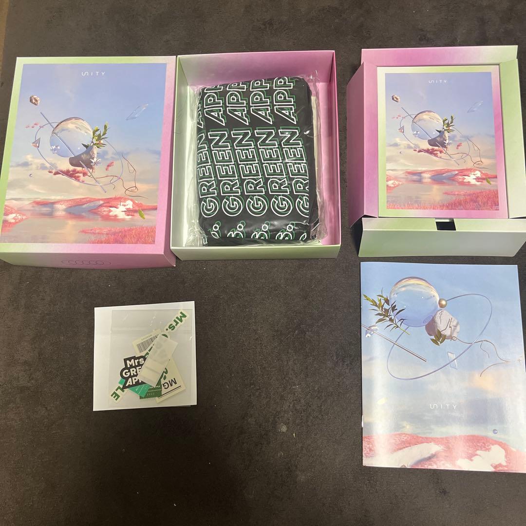 【レアグッズ付き】初回限定 BOX Mrs. GREEN APPLE unity