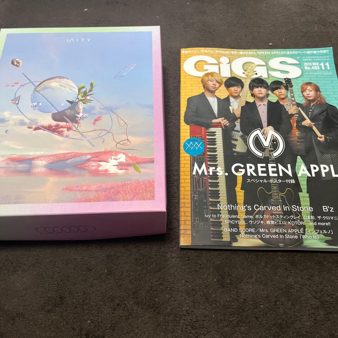 【レアグッズ付き】初回限定 BOX Mrs. GREEN APPLE unity