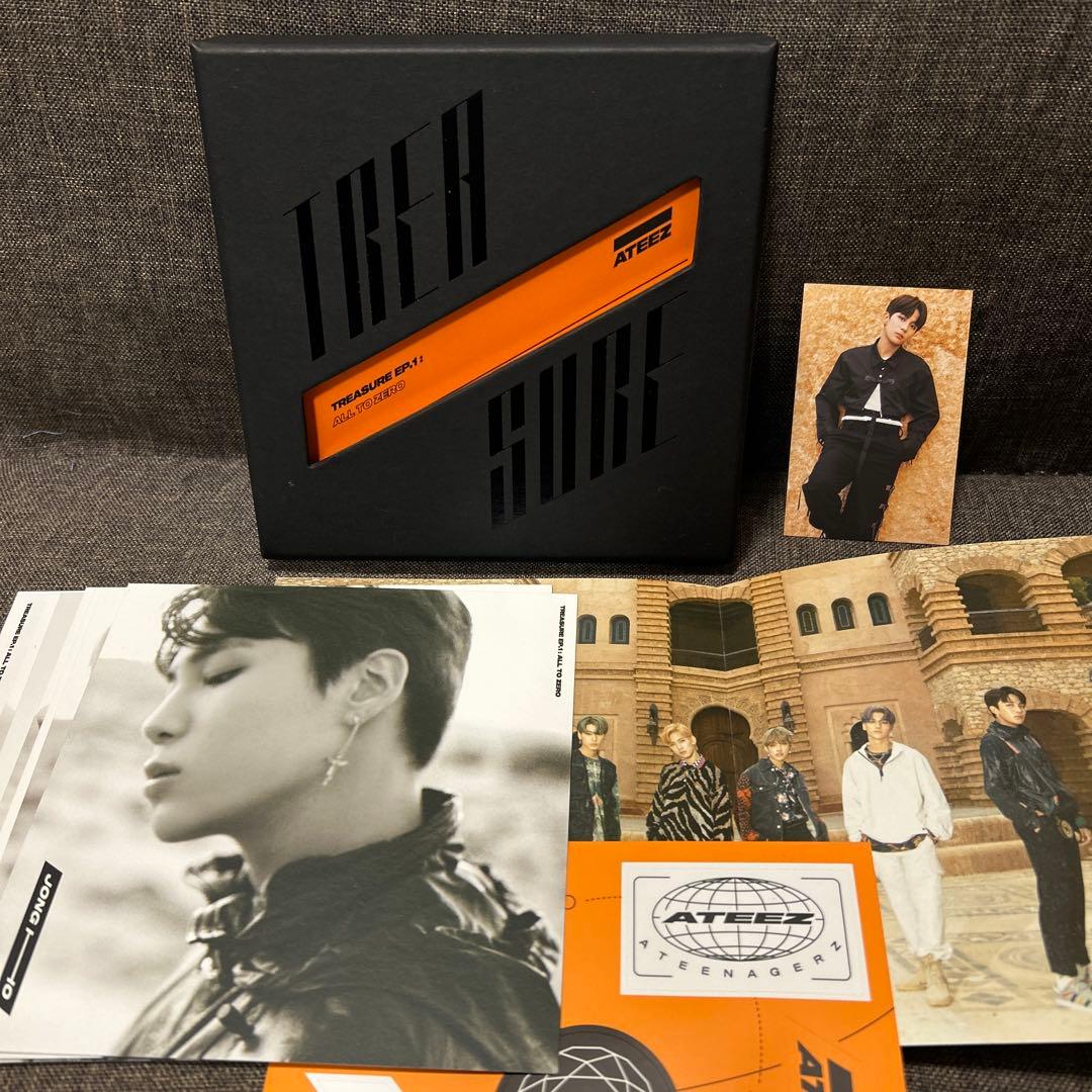 Treasure EP.1: All To Zero ep1 ジョンホ トレカ