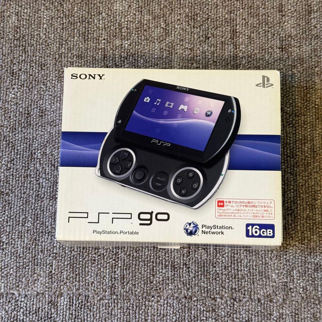 【ほぼ未使用】PSP go PSP-N1000 PB ピアノブラック 箱付き