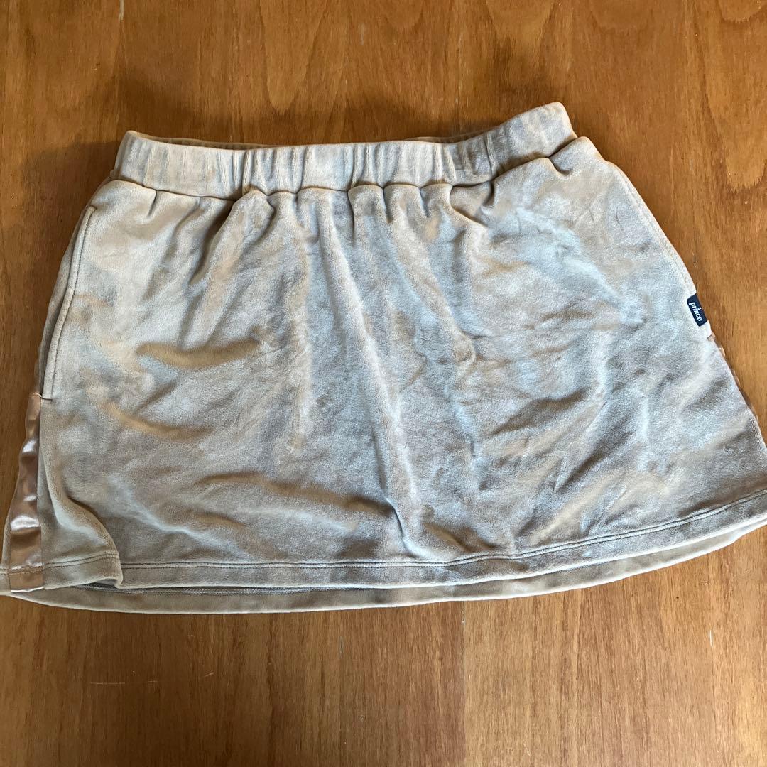 prince ベロアジャケット&ベロアスカート　ベージュ　Mサイズ