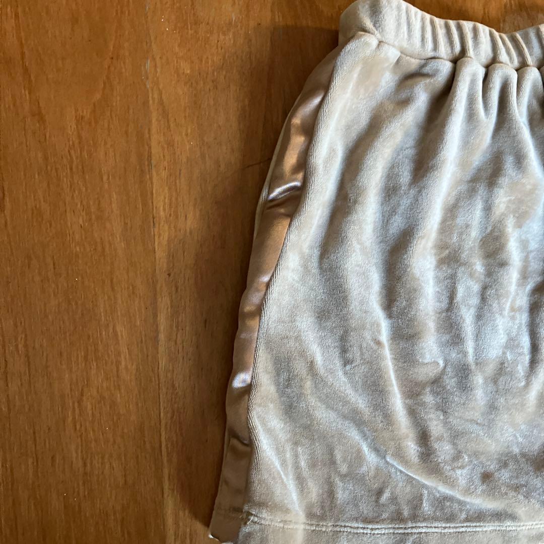 prince ベロアジャケット&ベロアスカート　ベージュ　Mサイズ