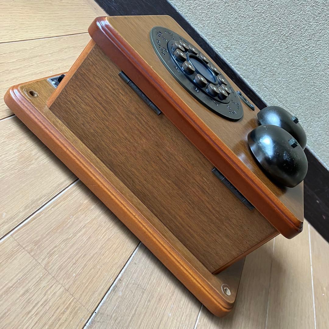 ユピテル　電話機　昭和レトロ　アンティーク　ヴィンテージ　インテリア　小道具