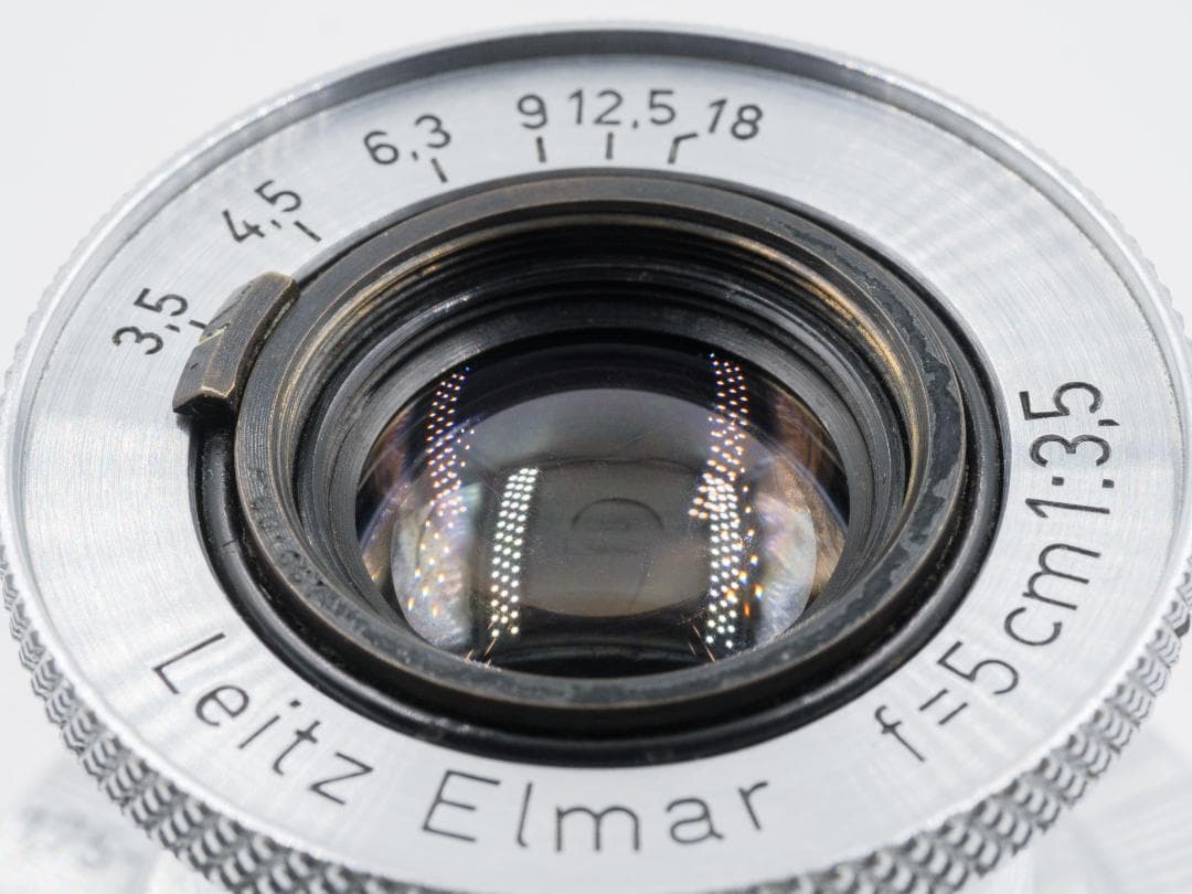 【極美品】Leica Leitz Elmar 50mm f/3.5 レンズ