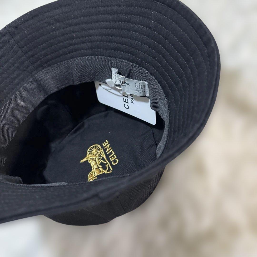 CELINE バケットハット ブラック