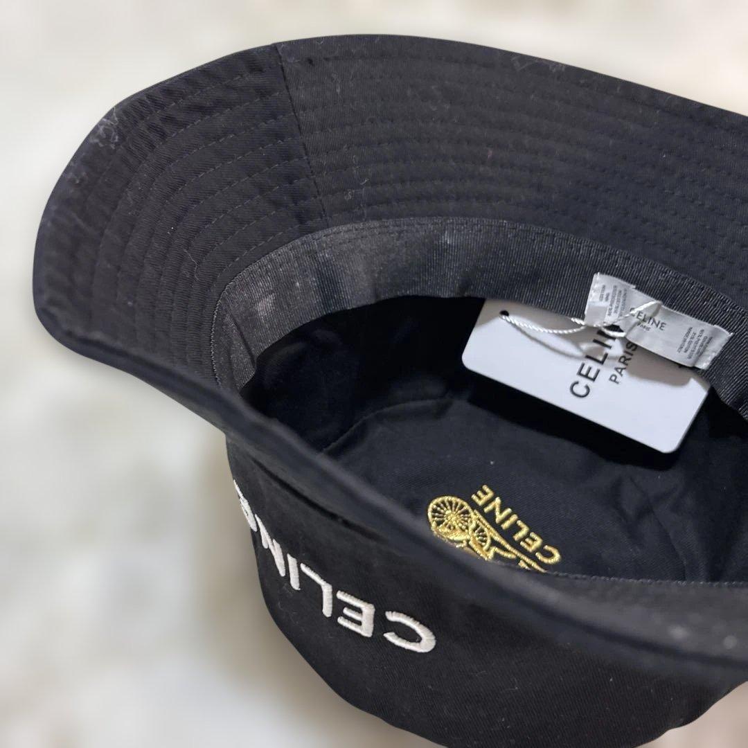 CELINE バケットハット ブラック