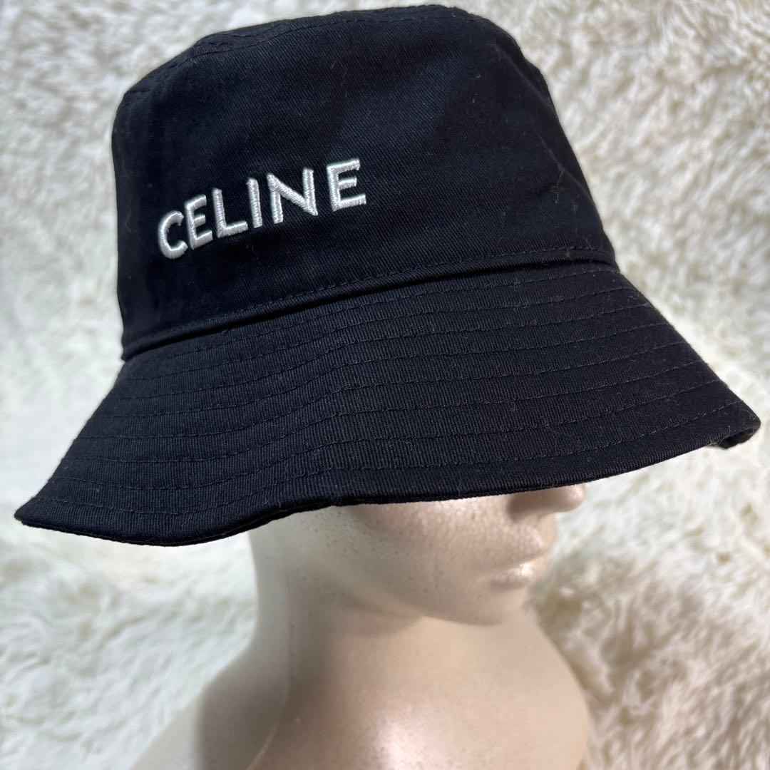 CELINE バケットハット ブラック