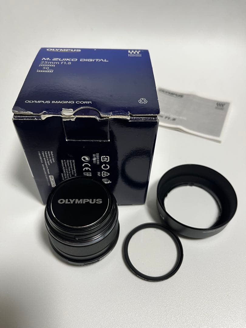 Olympus M.ZUIKO DIGITAL 25mm f1.8 単焦点レンズ