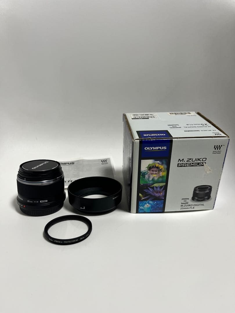 Olympus M.ZUIKO DIGITAL 25mm f1.8 単焦点レンズ